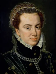 Margarita de Parma (1522-86), regente de los Países Bajos, hija ilegítima del emperador Carlos V (1500-58), finales del siglo XVI